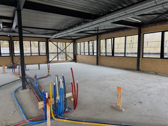 Vloerisolatie bij GaiaZoo