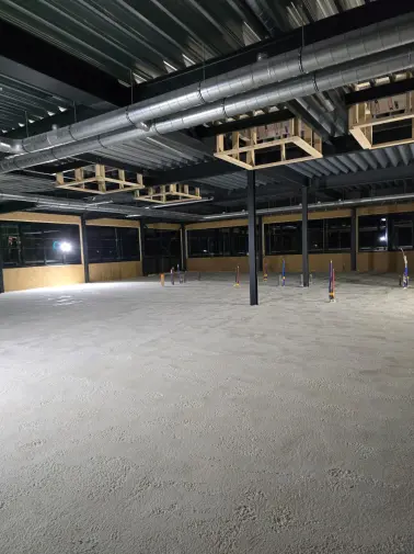 Vloerisolatie bij GaiaZoo