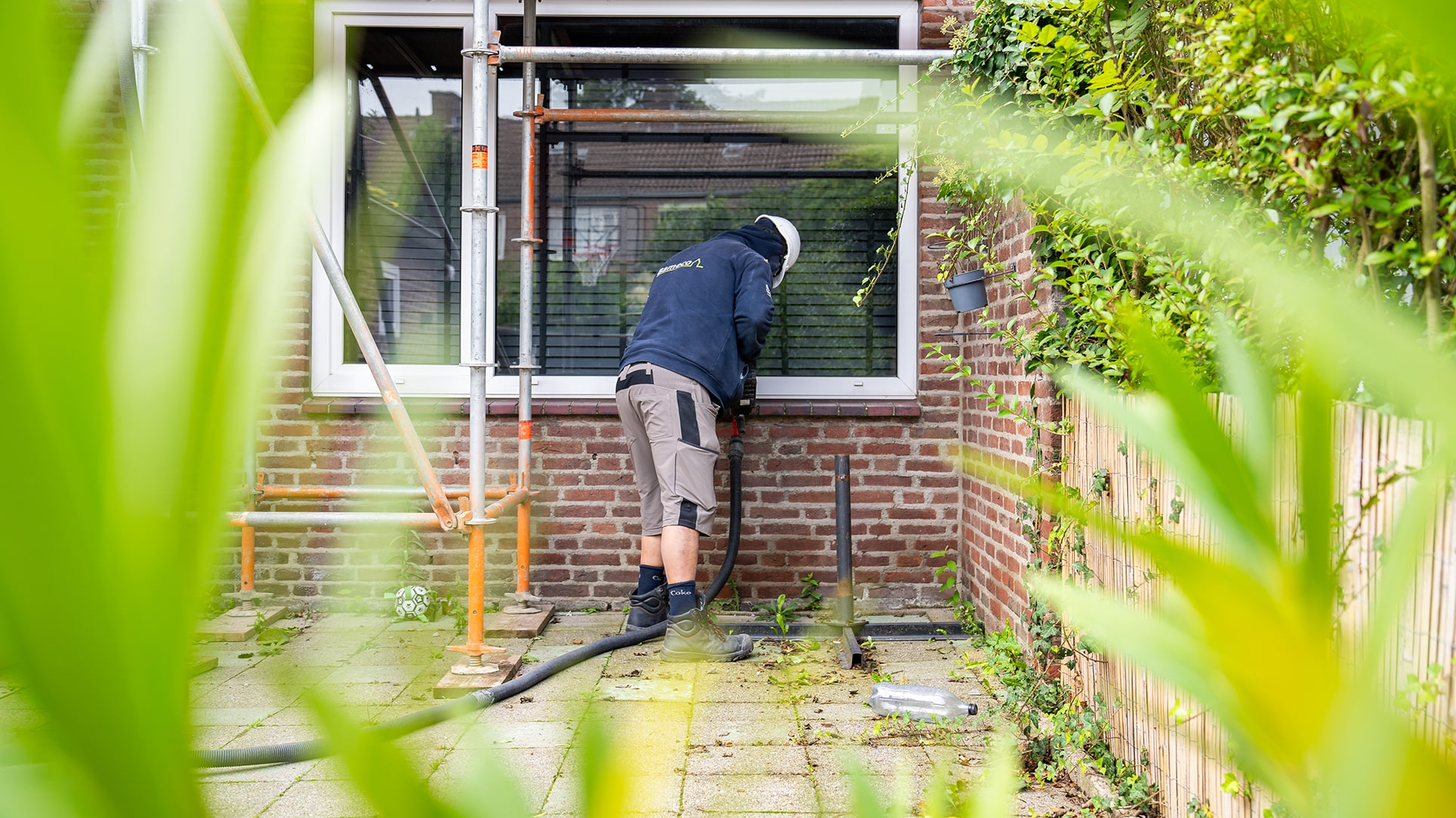 Minerale wol verwijderen